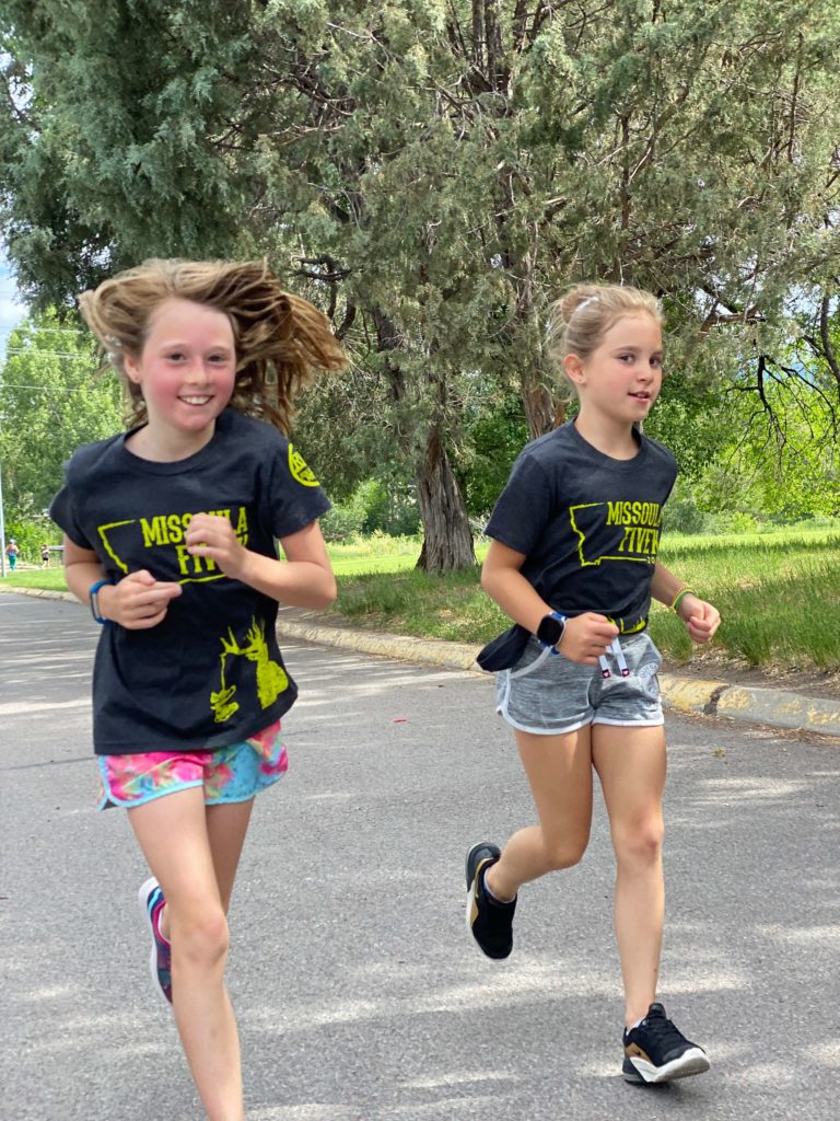 Girls summer running program Missoula