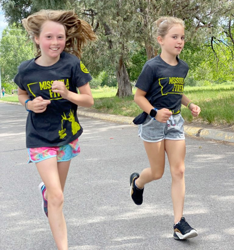 Girls summer running program Missoula